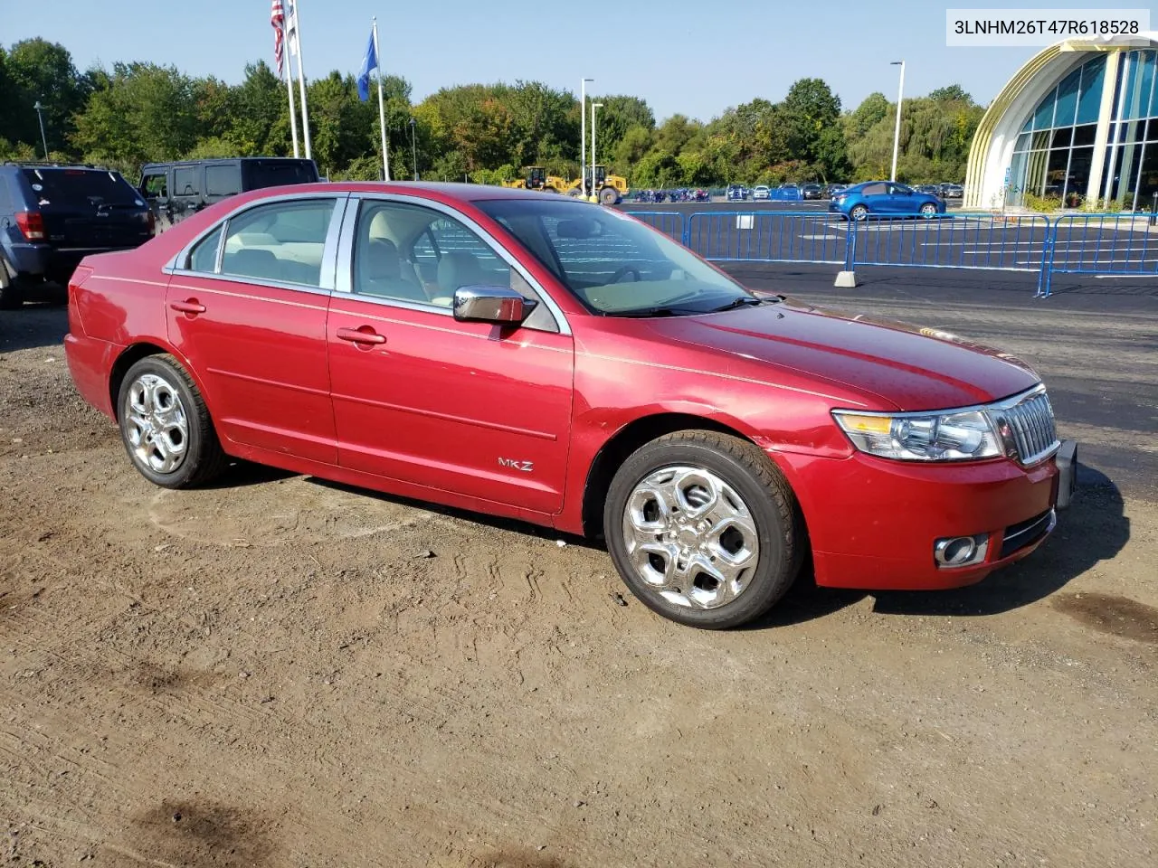 3LNHM26T47R618528 2007 Lincoln Mkz