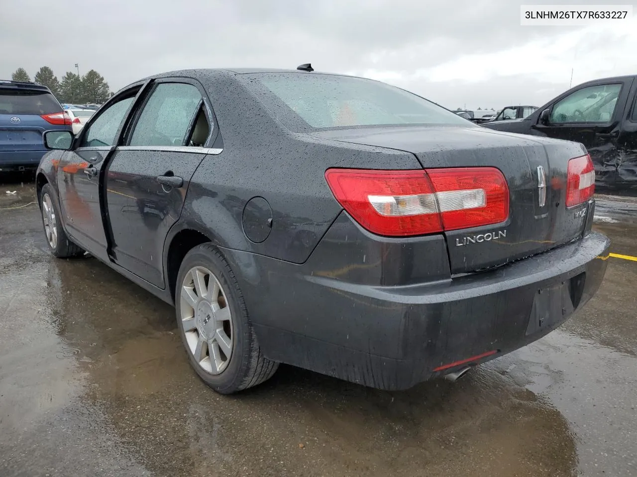 2007 Lincoln Mkz VIN: 3LNHM26TX7R633227 Lot: 72398074