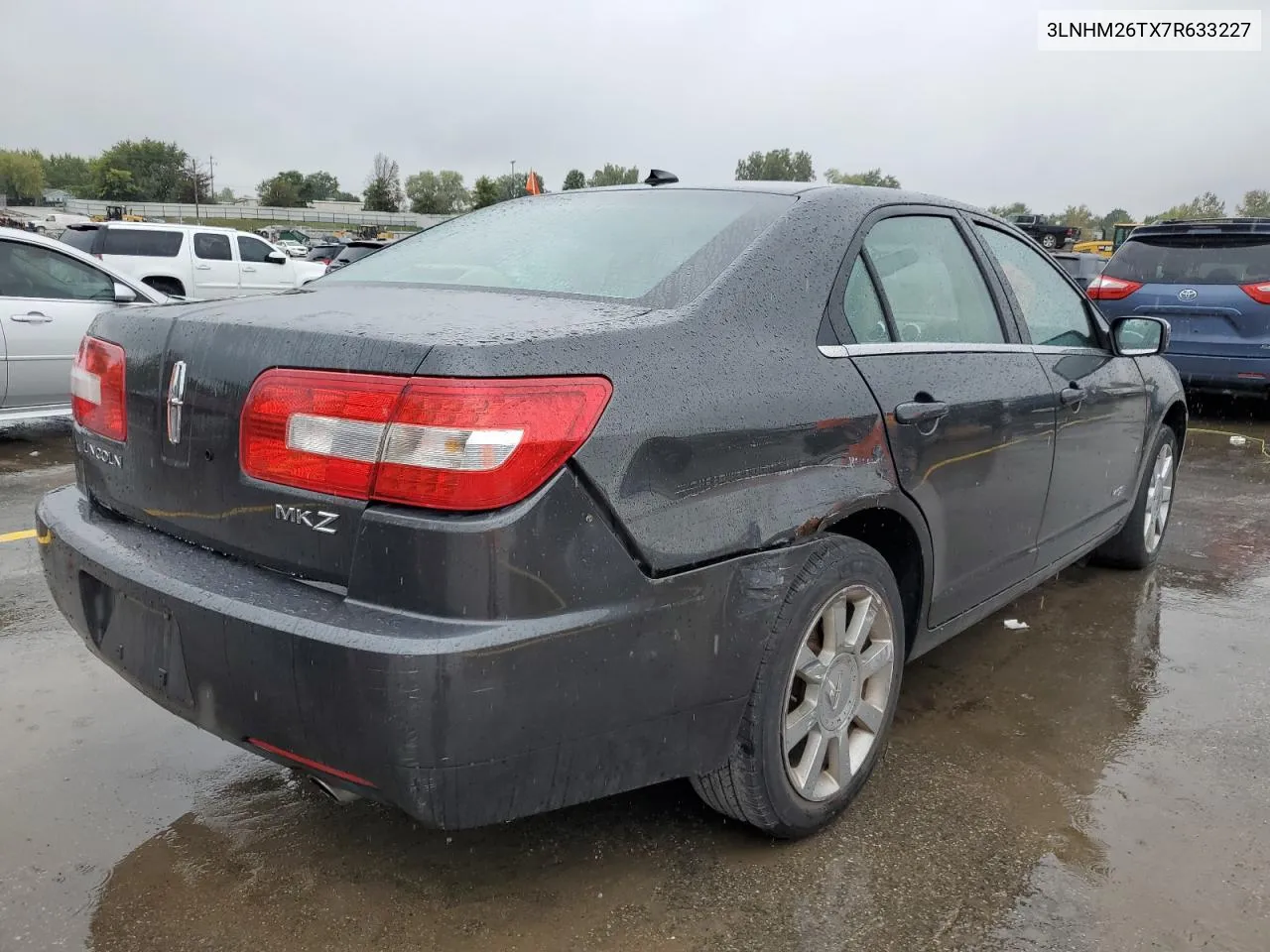 2007 Lincoln Mkz VIN: 3LNHM26TX7R633227 Lot: 72398074