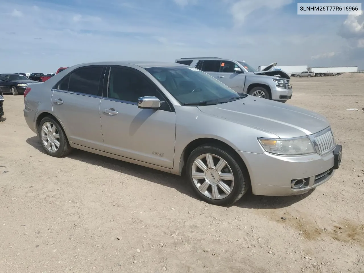 2007 Lincoln Mkz VIN: 3LNHM26T77R616966 Lot: 72917634