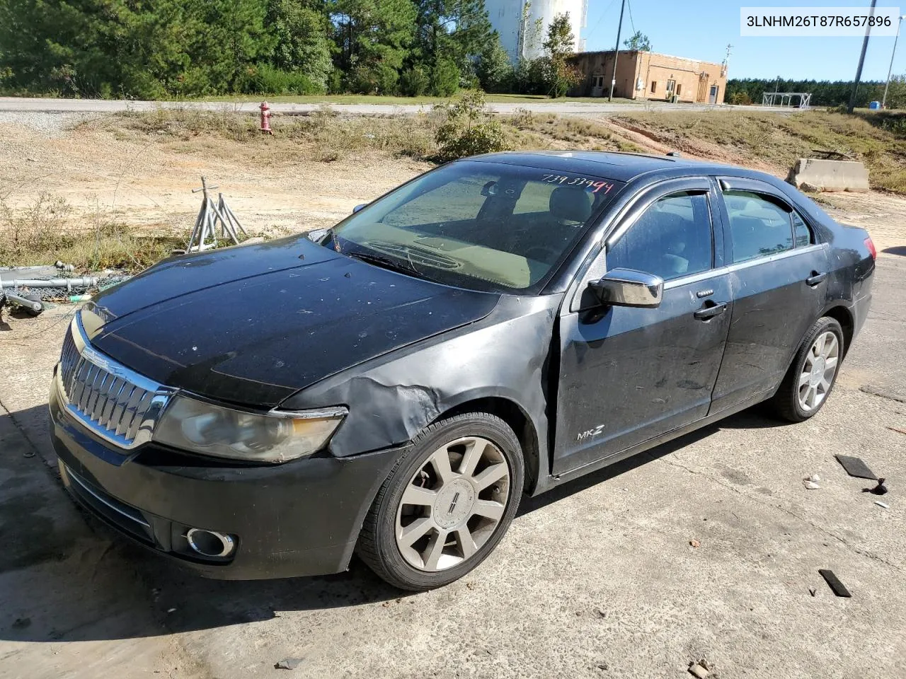 2007 Lincoln Mkz VIN: 3LNHM26T87R657896 Lot: 73933994