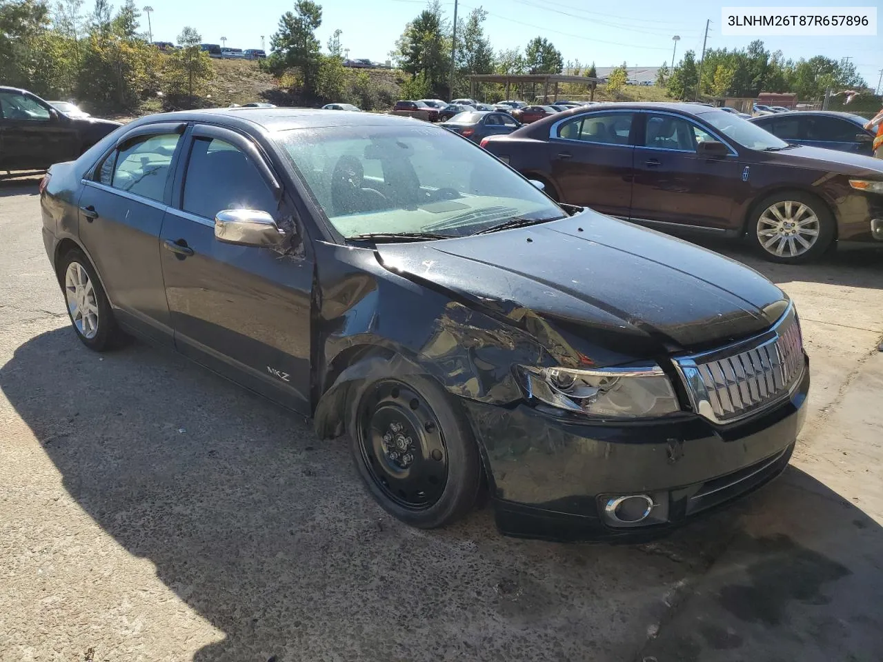 2007 Lincoln Mkz VIN: 3LNHM26T87R657896 Lot: 73933994