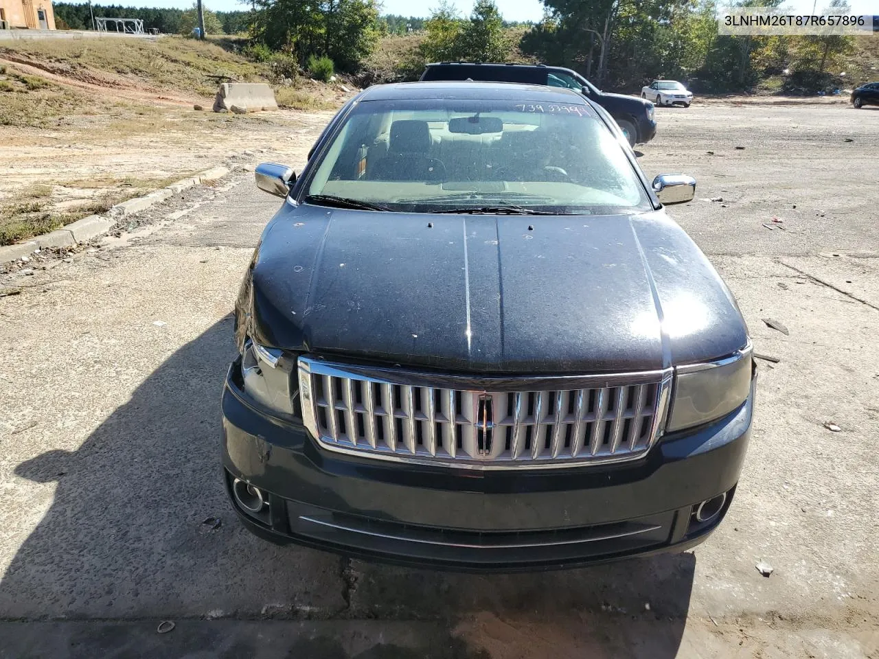 2007 Lincoln Mkz VIN: 3LNHM26T87R657896 Lot: 73933994