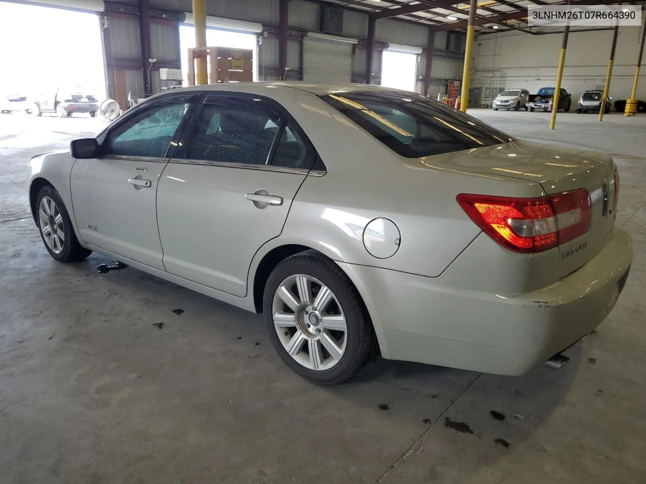 2007 Lincoln Mkz VIN: 3LNHM26T07R664390 Lot: 74352774