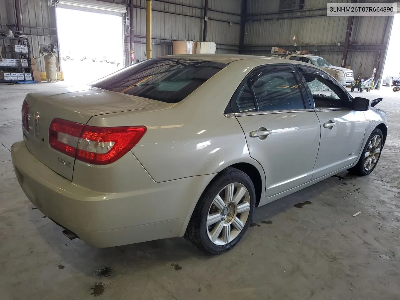 2007 Lincoln Mkz VIN: 3LNHM26T07R664390 Lot: 74352774