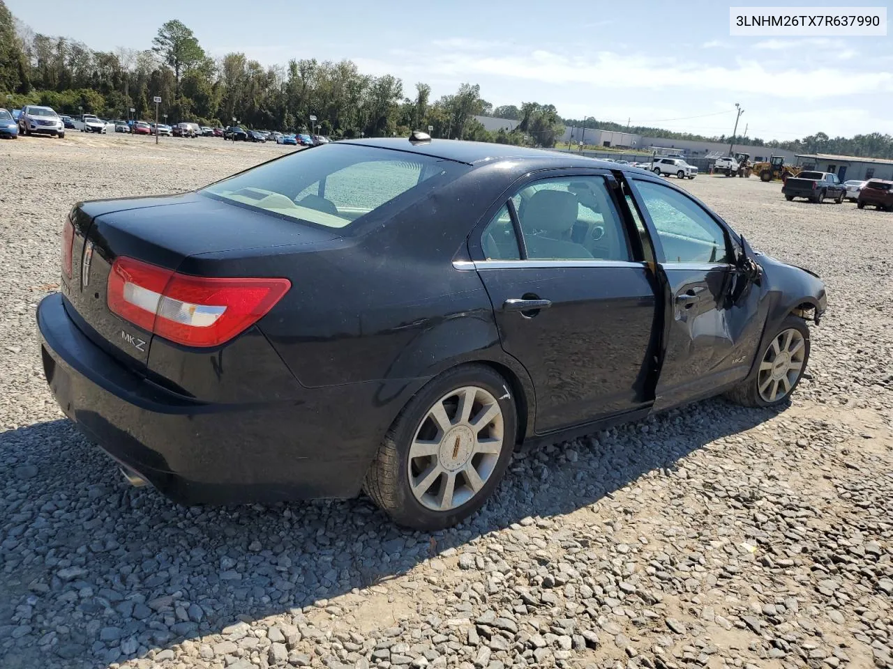 2007 Lincoln Mkz VIN: 3LNHM26TX7R637990 Lot: 74802294