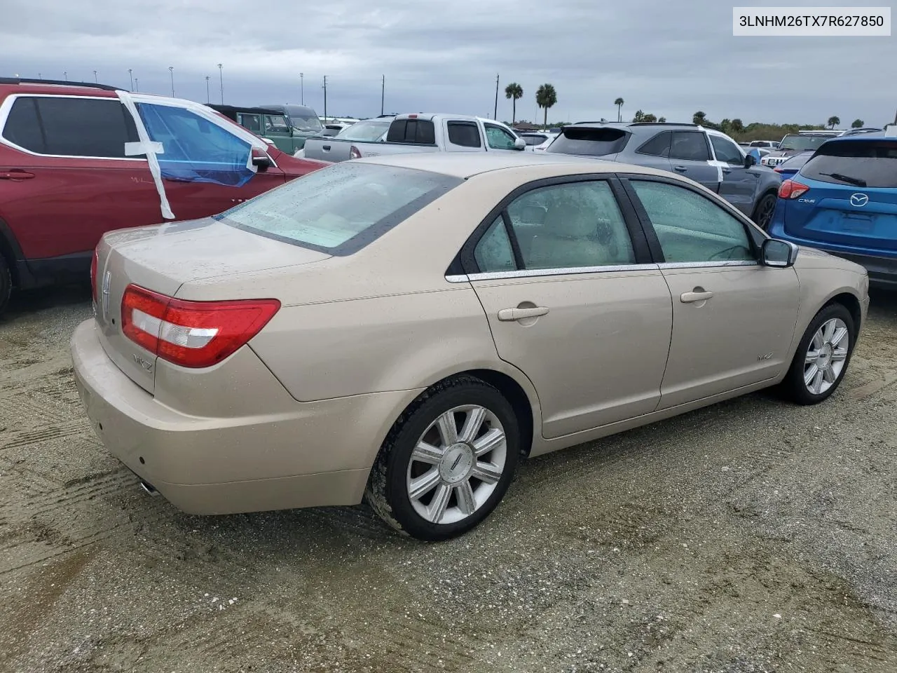 2007 Lincoln Mkz VIN: 3LNHM26TX7R627850 Lot: 74941224