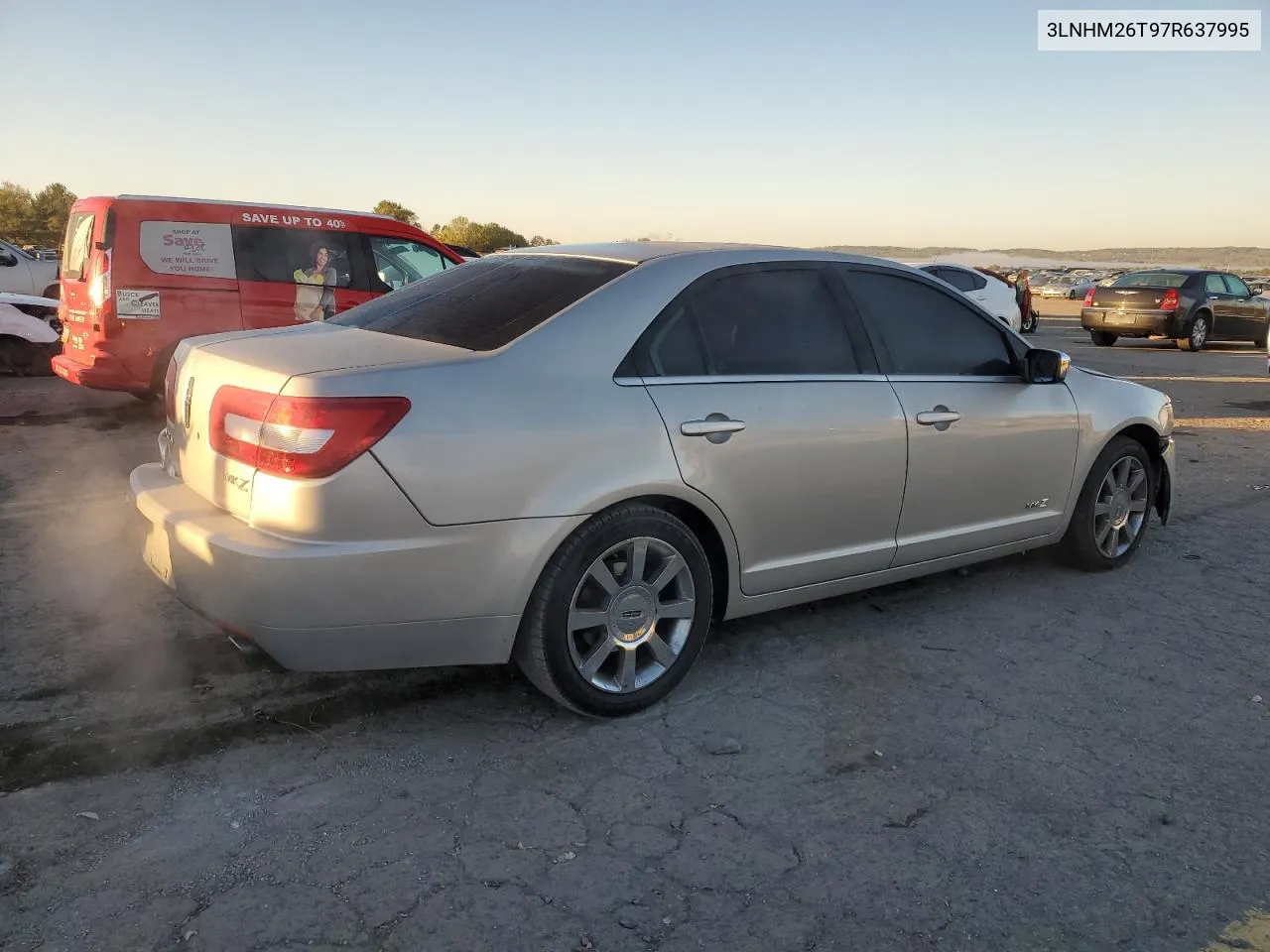 2007 Lincoln Mkz VIN: 3LNHM26T97R637995 Lot: 74986164