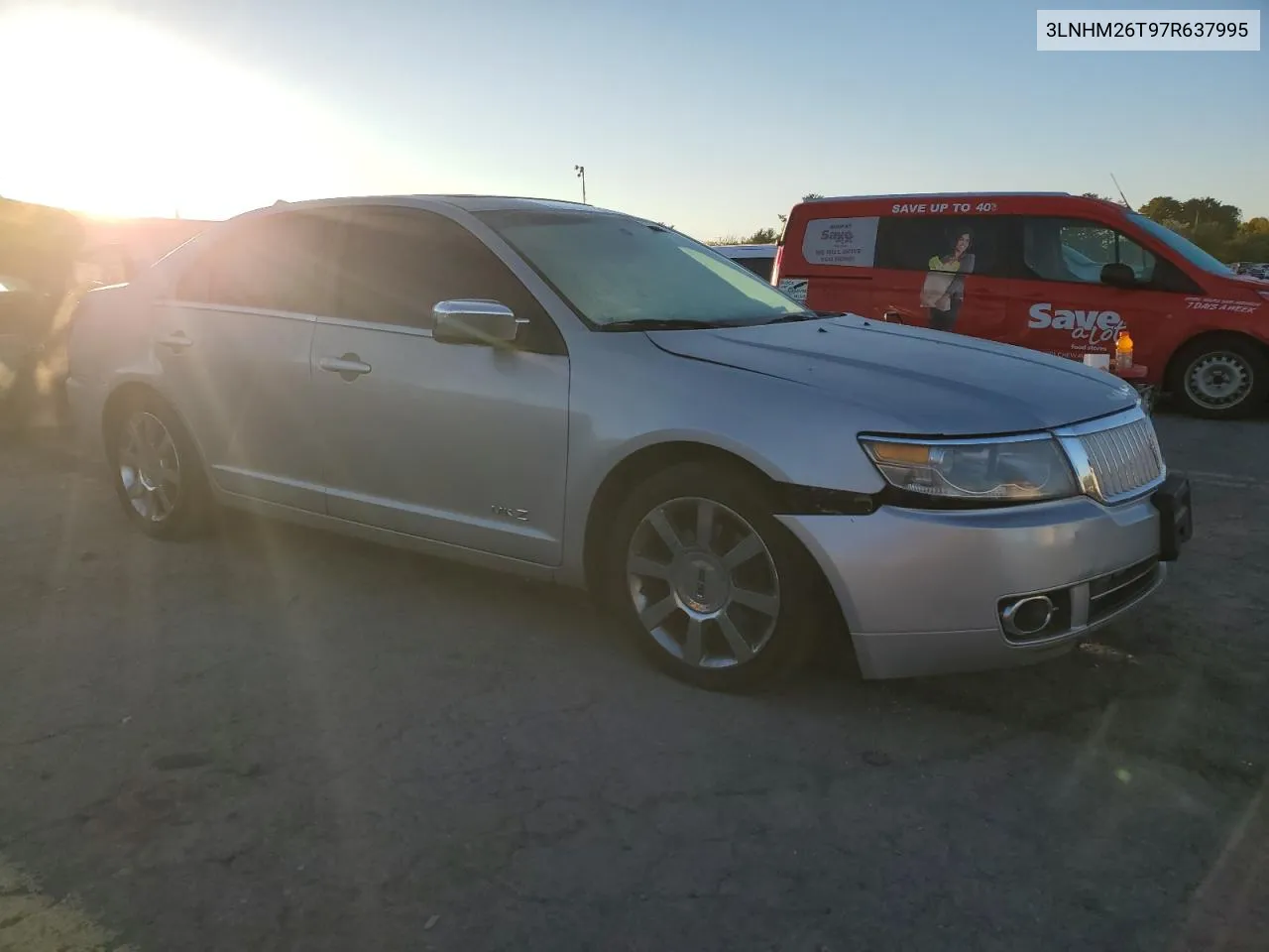 2007 Lincoln Mkz VIN: 3LNHM26T97R637995 Lot: 74986164