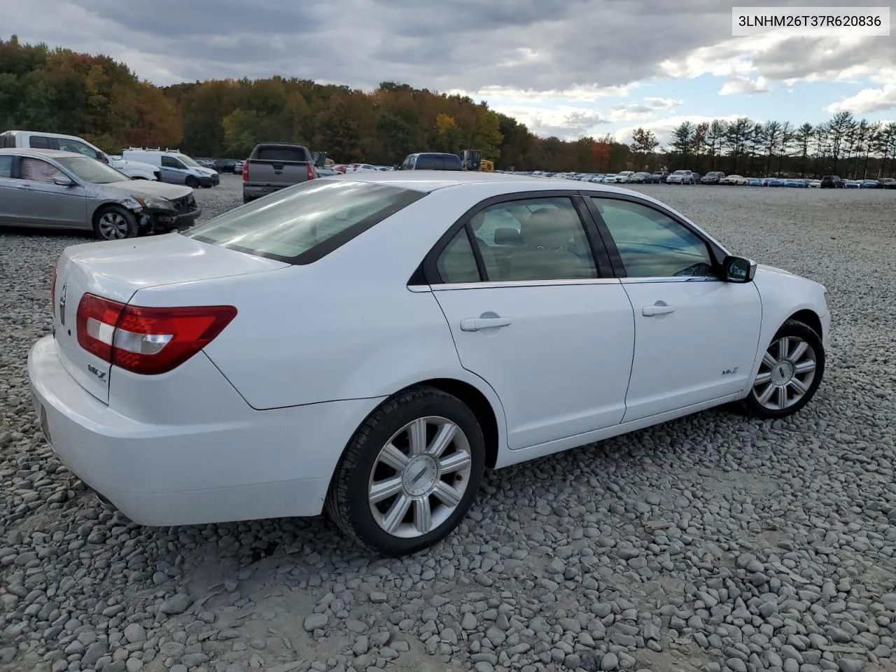 2007 Lincoln Mkz VIN: 3LNHM26T37R620836 Lot: 75963614