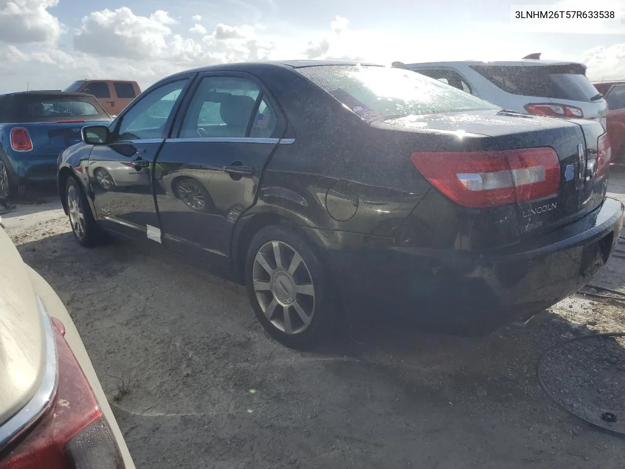 2007 Lincoln Mkz VIN: 3LNHM26T57R633538 Lot: 76140394