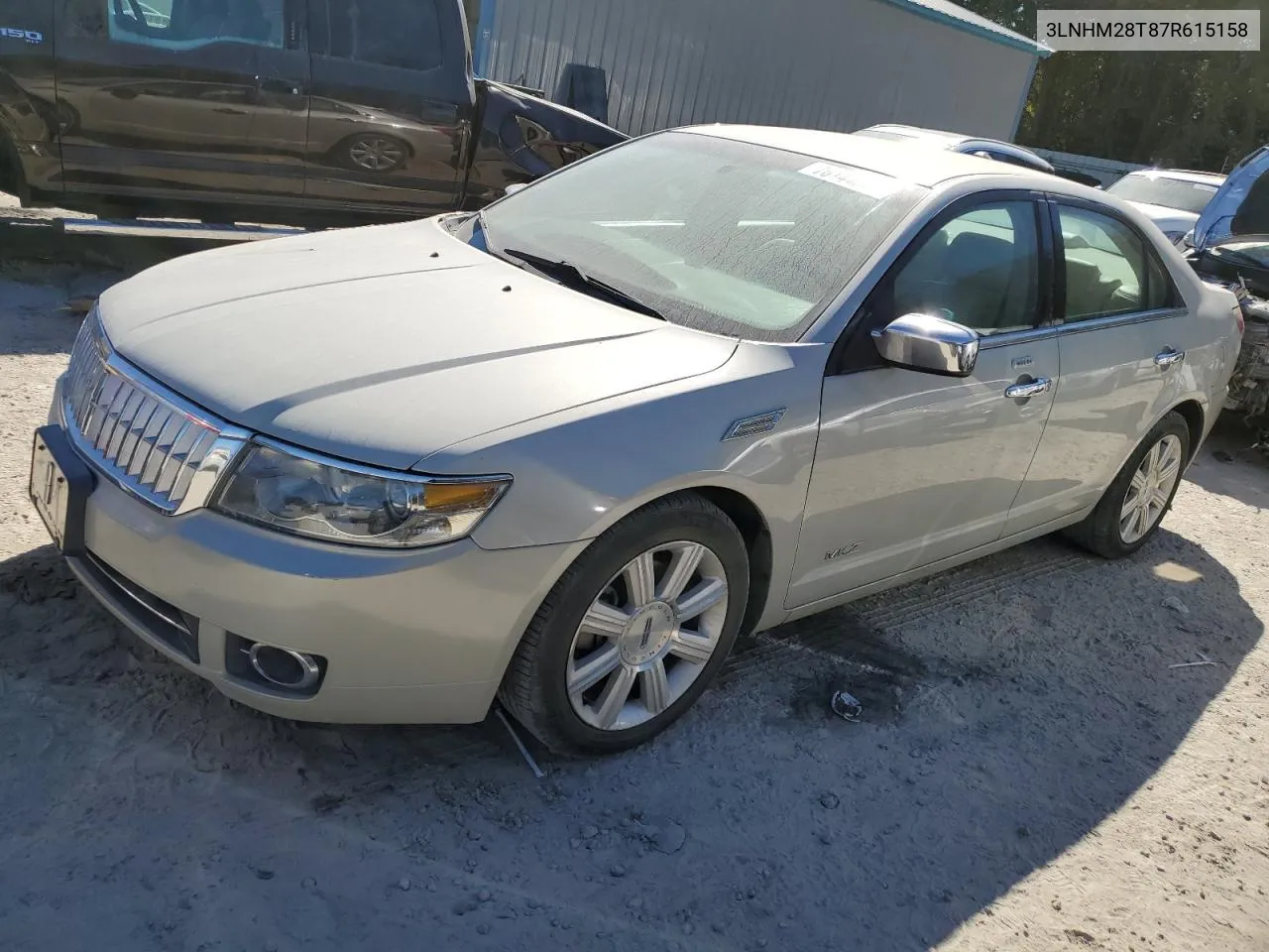 2007 Lincoln Mkz VIN: 3LNHM28T87R615158 Lot: 76144024