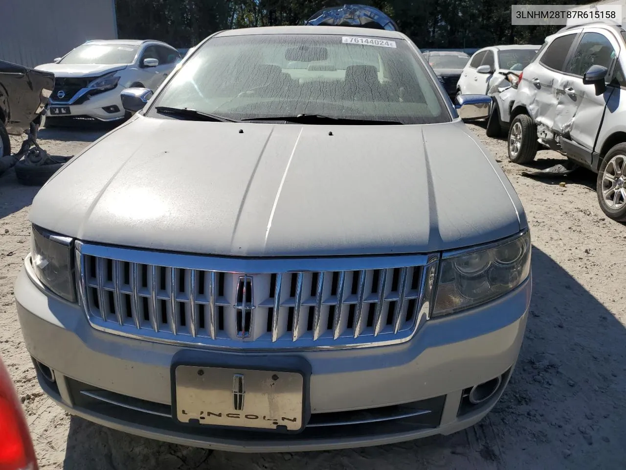 2007 Lincoln Mkz VIN: 3LNHM28T87R615158 Lot: 76144024