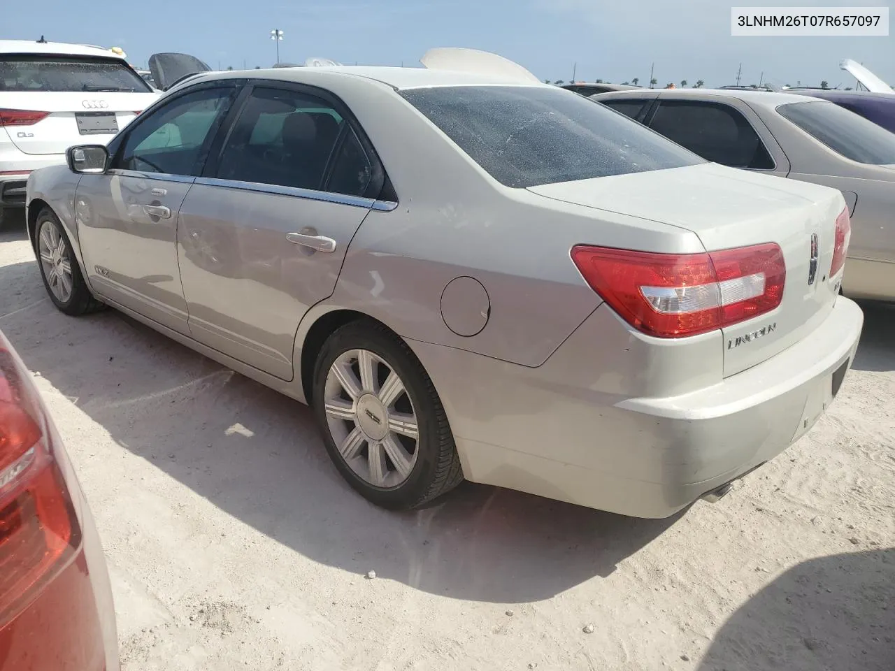 2007 Lincoln Mkz VIN: 3LNHM26T07R657097 Lot: 76412914