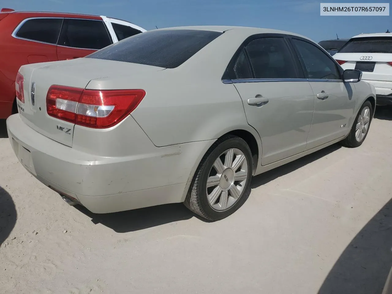 2007 Lincoln Mkz VIN: 3LNHM26T07R657097 Lot: 76412914