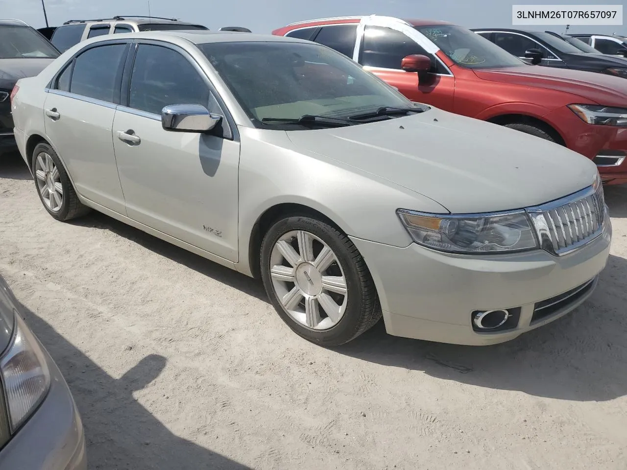 2007 Lincoln Mkz VIN: 3LNHM26T07R657097 Lot: 76412914