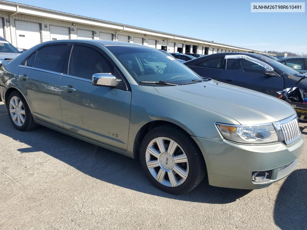 2008 Lincoln Mkz VIN: 3LNHM26T98R610491 Lot: 47288624