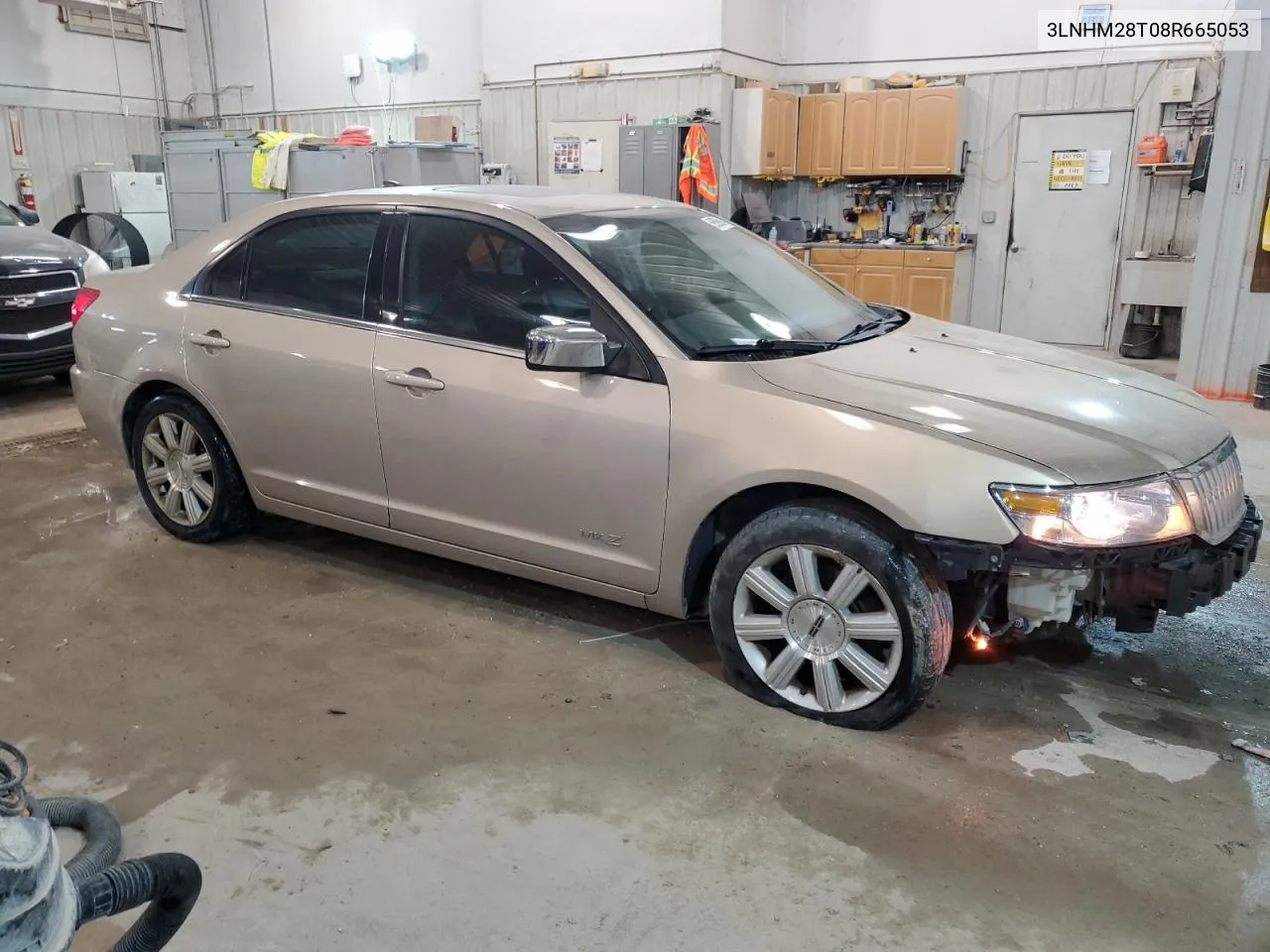 2008 Lincoln Mkz VIN: 3LNHM28T08R665053 Lot: 59595914