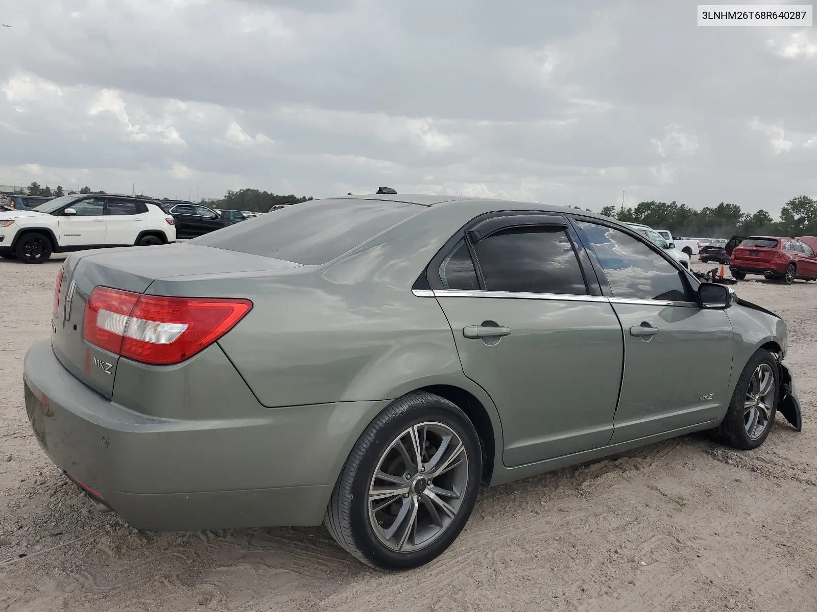 2008 Lincoln Mkz VIN: 3LNHM26T68R640287 Lot: 61086504