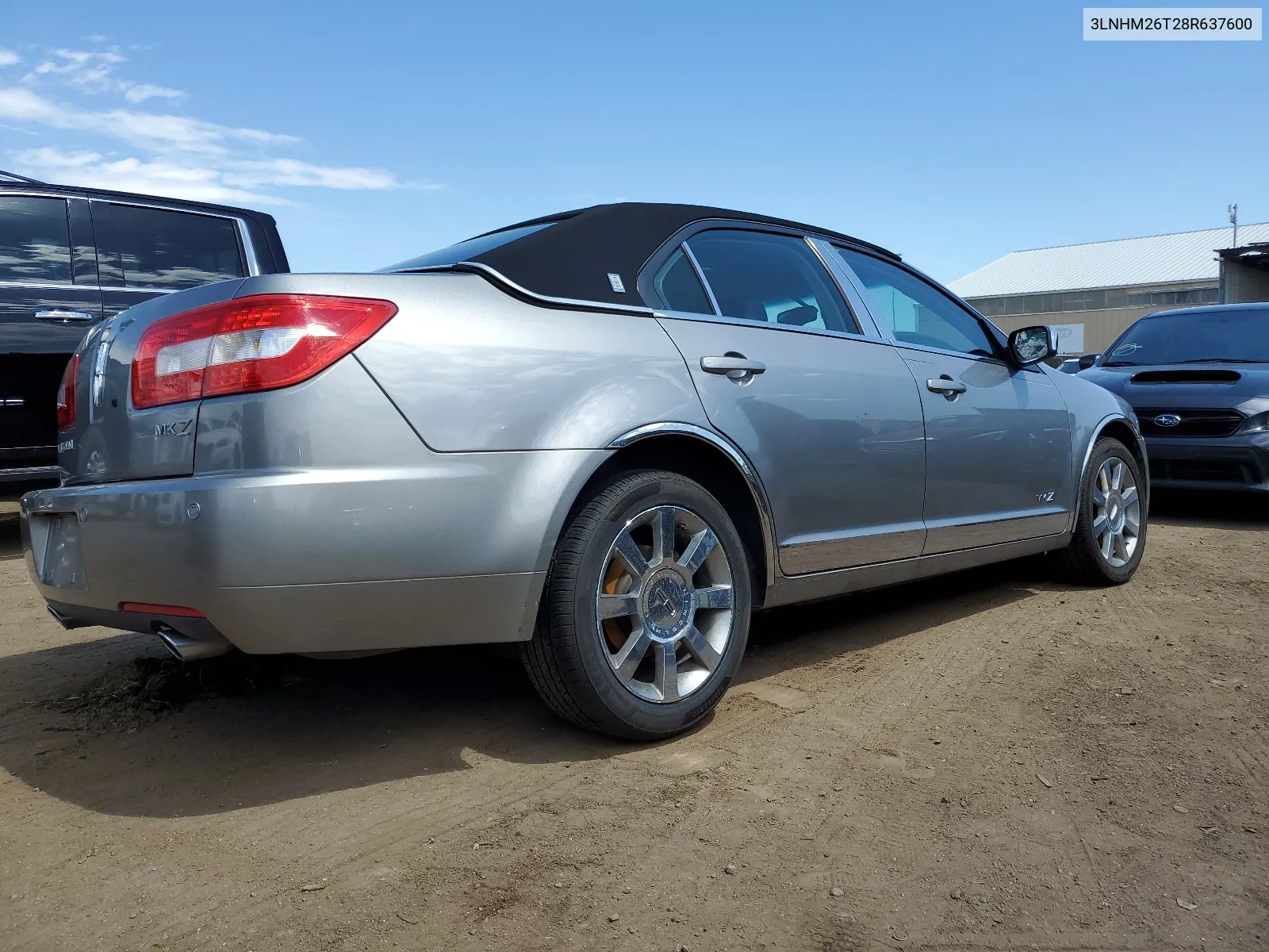 3LNHM26T28R637600 2008 Lincoln Mkz