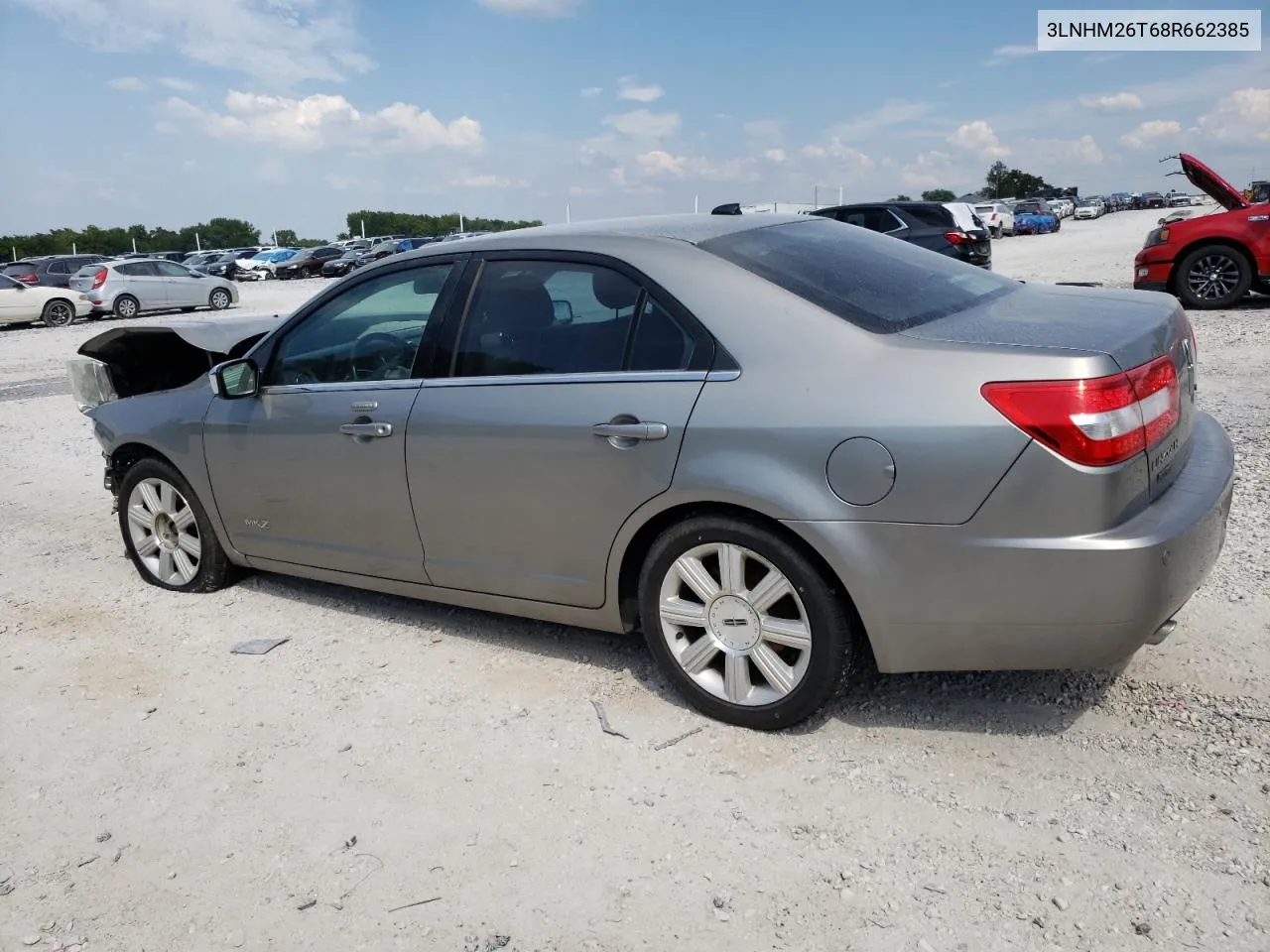 2008 Lincoln Mkz VIN: 3LNHM26T68R662385 Lot: 68536604