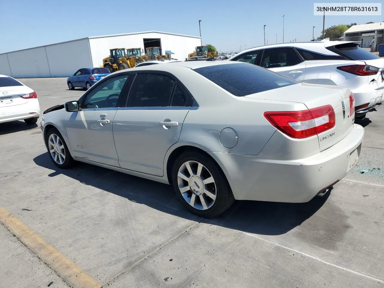 2008 Lincoln Mkz VIN: 3LNHM28T78R631613 Lot: 69068324