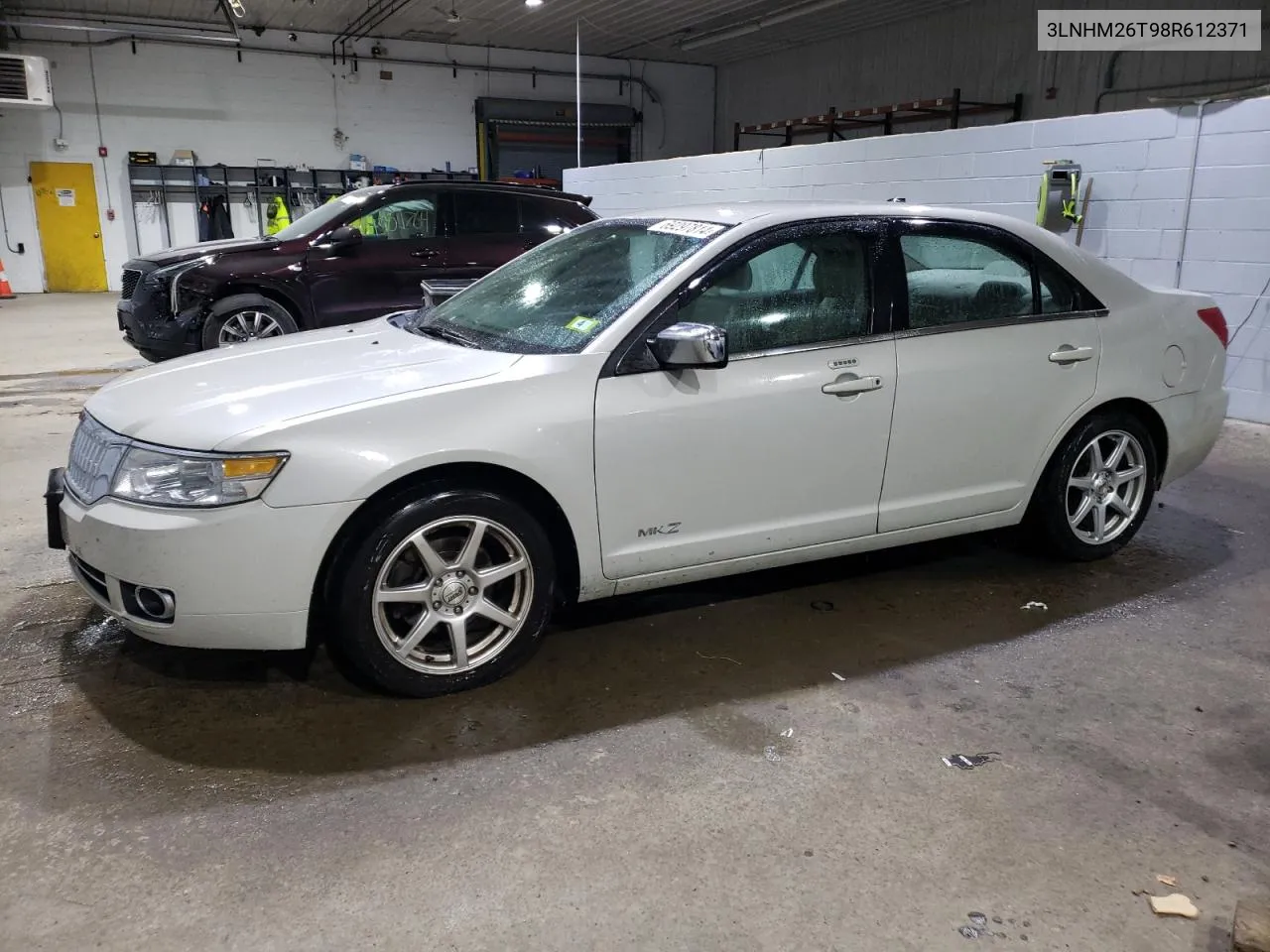 2008 Lincoln Mkz VIN: 3LNHM26T98R612371 Lot: 69297814