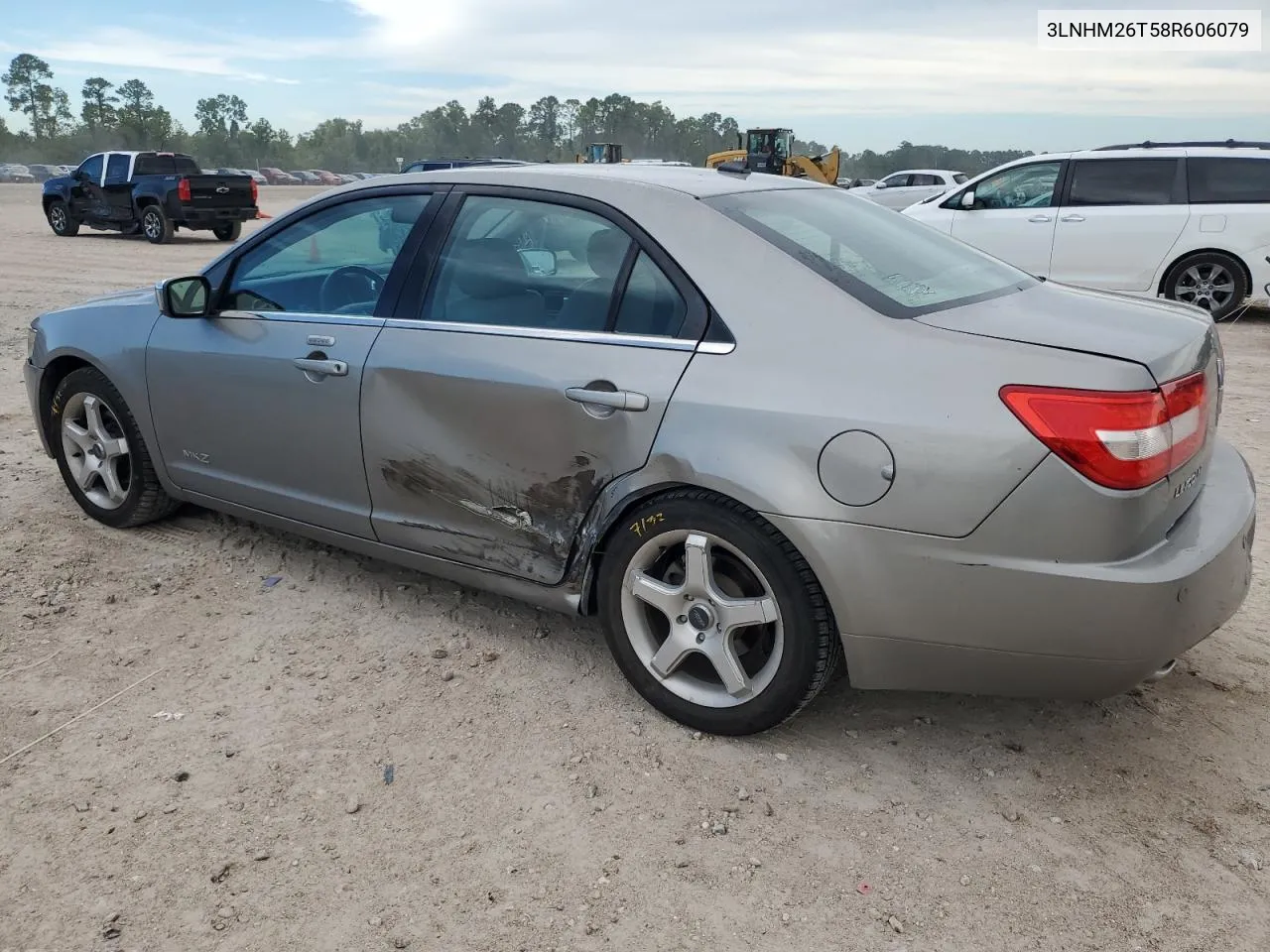 2008 Lincoln Mkz VIN: 3LNHM26T58R606079 Lot: 69438284