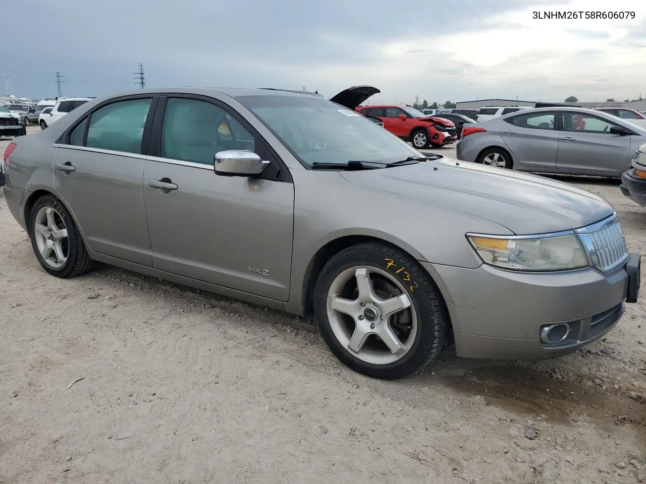 2008 Lincoln Mkz VIN: 3LNHM26T58R606079 Lot: 69438284