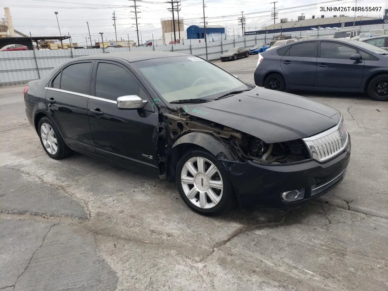 2008 Lincoln Mkz VIN: 3LNHM26T48R655497 Lot: 72276424