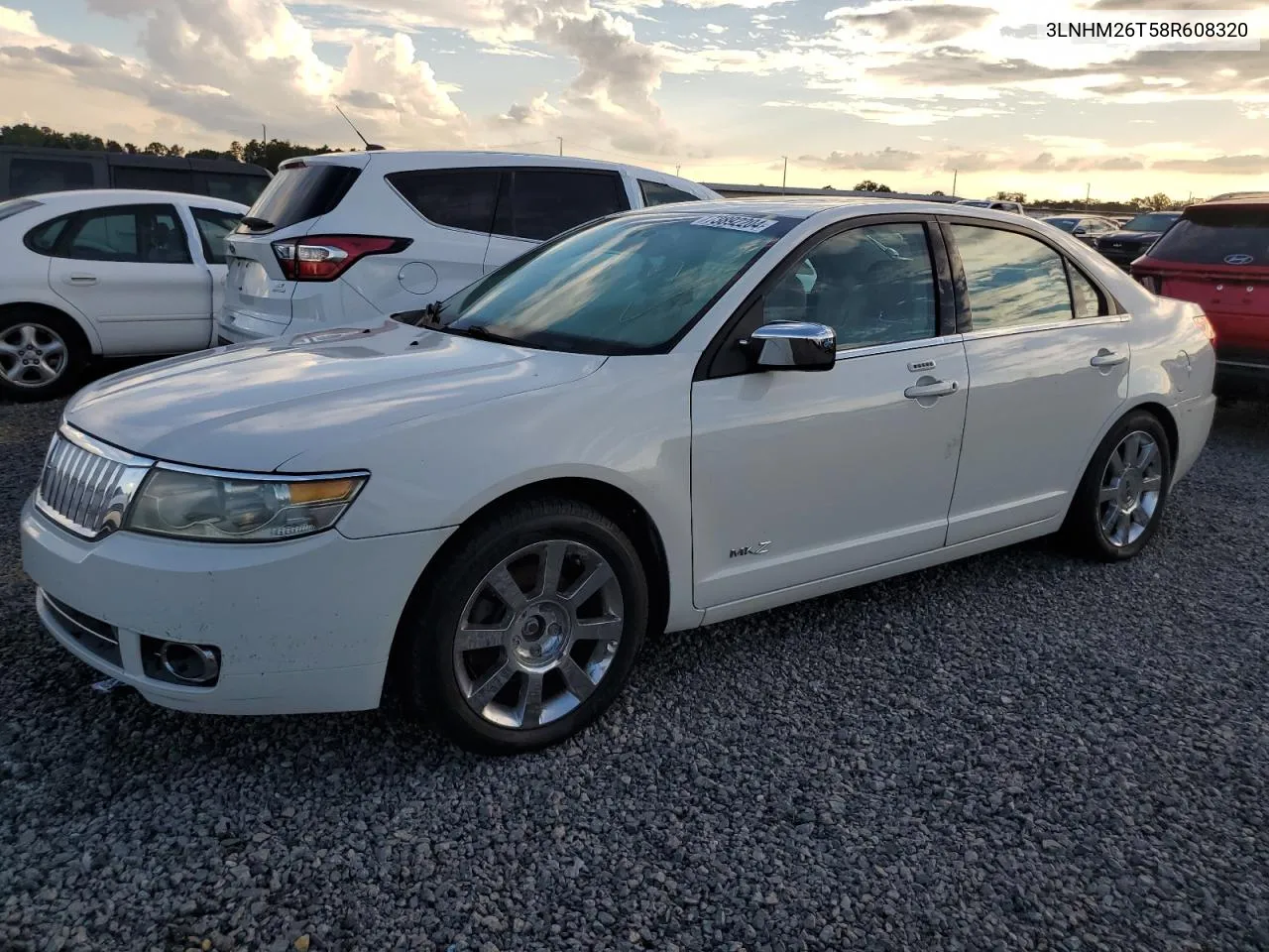 2008 Lincoln Mkz VIN: 3LNHM26T58R608320 Lot: 73892204