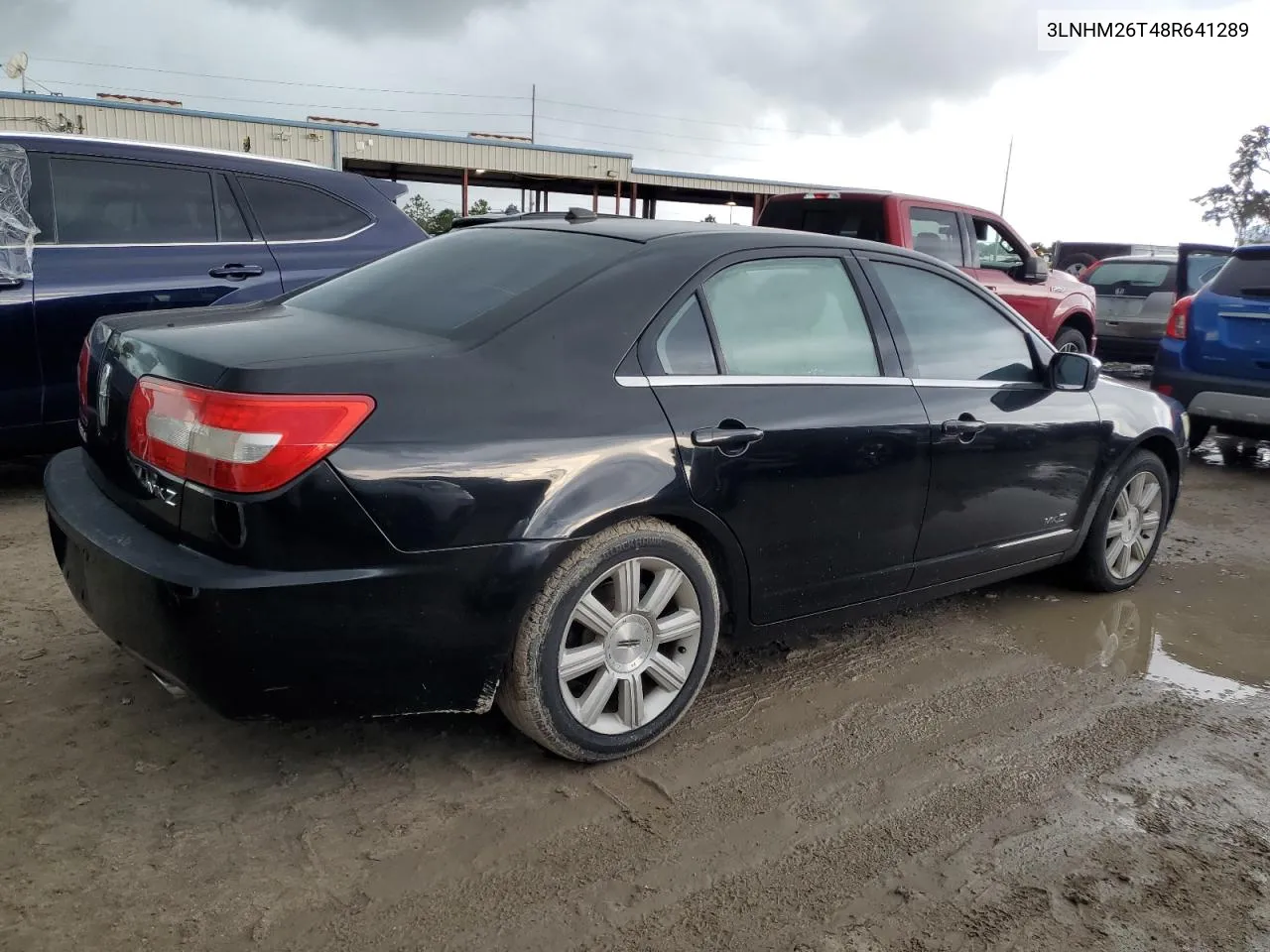 2008 Lincoln Mkz VIN: 3LNHM26T48R641289 Lot: 74358244