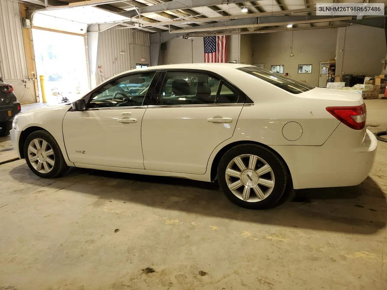 2008 Lincoln Mkz VIN: 3LNHM26T98R657486 Lot: 74798334