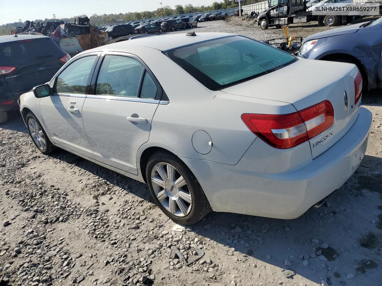 2008 Lincoln Mkz VIN: 3LNHM26TX8R659277 Lot: 75490014