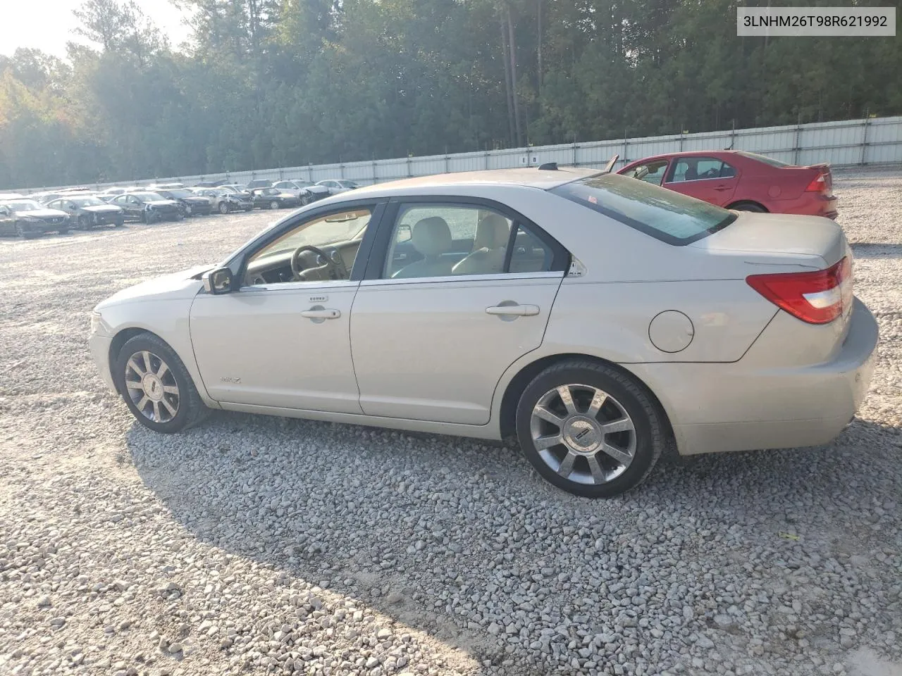 2008 Lincoln Mkz VIN: 3LNHM26T98R621992 Lot: 75811384