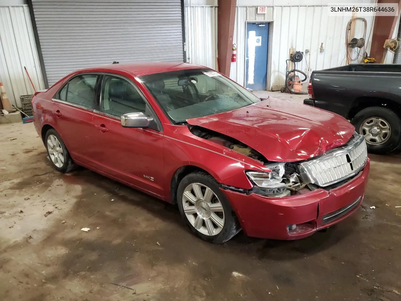 2008 Lincoln Mkz VIN: 3LNHM26T38R644636 Lot: 77557754