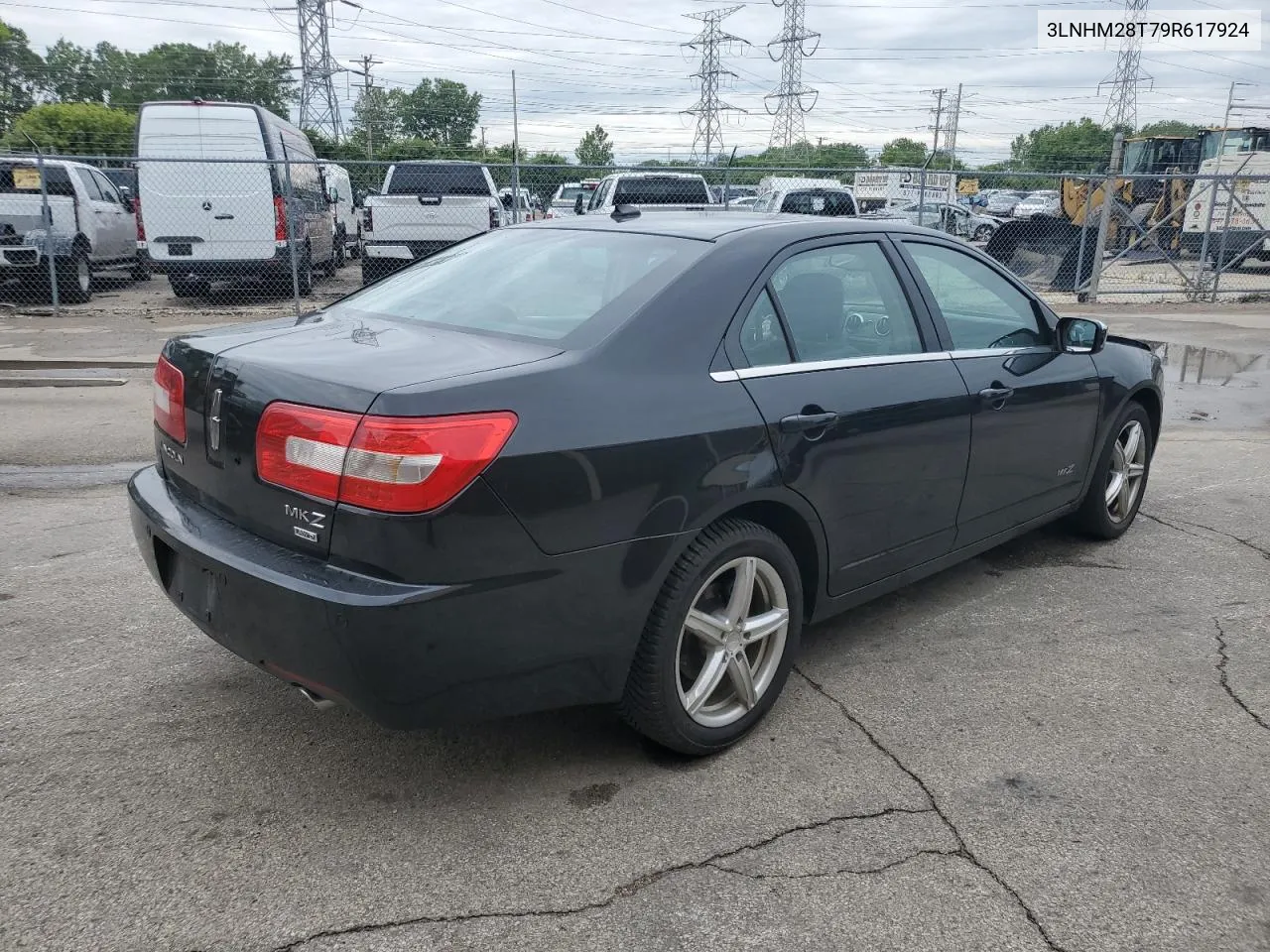 2009 Lincoln Mkz VIN: 3LNHM28T79R617924 Lot: 61027224