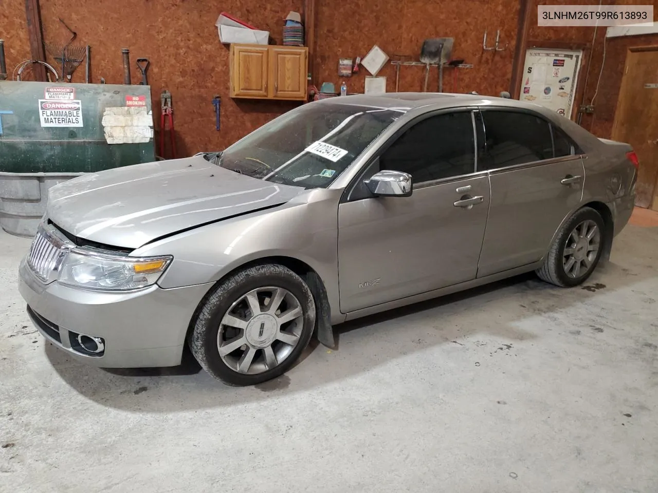 2009 Lincoln Mkz VIN: 3LNHM26T99R613893 Lot: 71229474