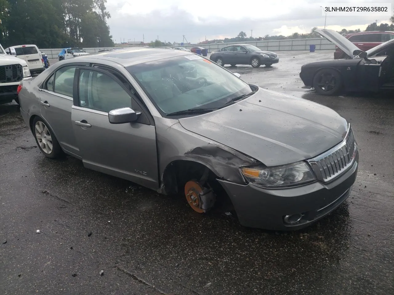 2009 Lincoln Mkz VIN: 3LNHM26T29R635802 Lot: 73175854