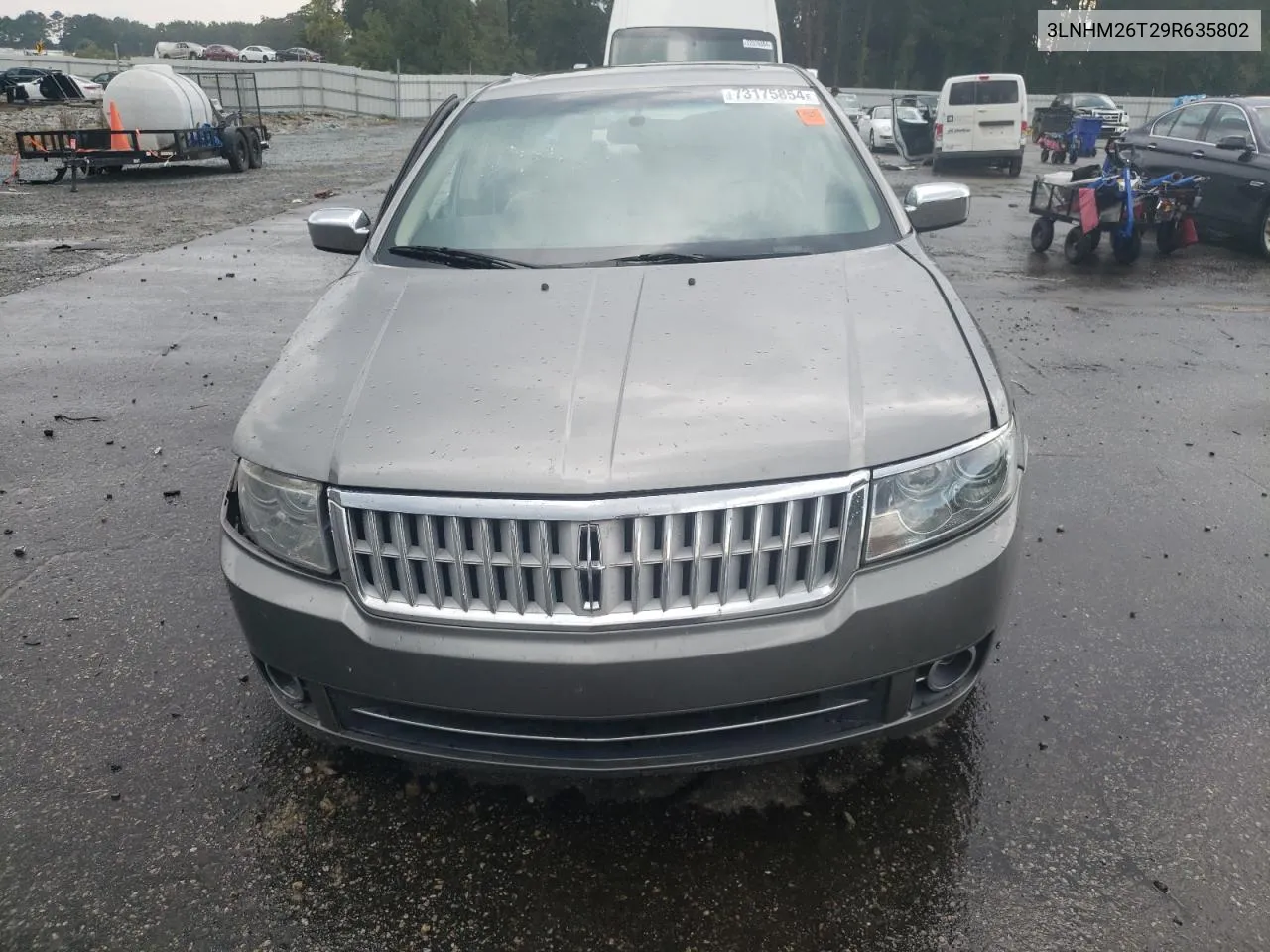 2009 Lincoln Mkz VIN: 3LNHM26T29R635802 Lot: 73175854