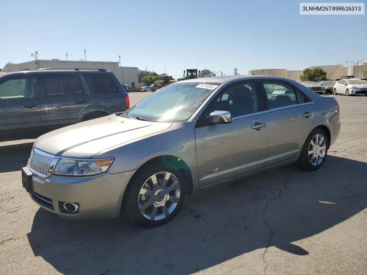 2009 Lincoln Mkz VIN: 3LNHM26T89R626313 Lot: 74118564