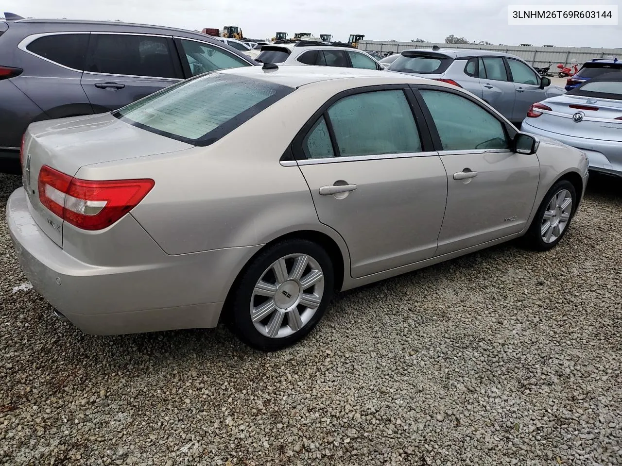 2009 Lincoln Mkz VIN: 3LNHM26T69R603144 Lot: 74399704