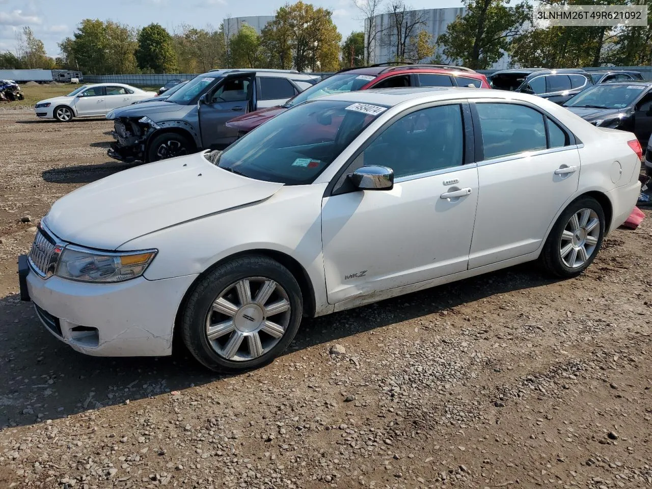 2009 Lincoln Mkz VIN: 3LNHM26T49R621092 Lot: 74934074