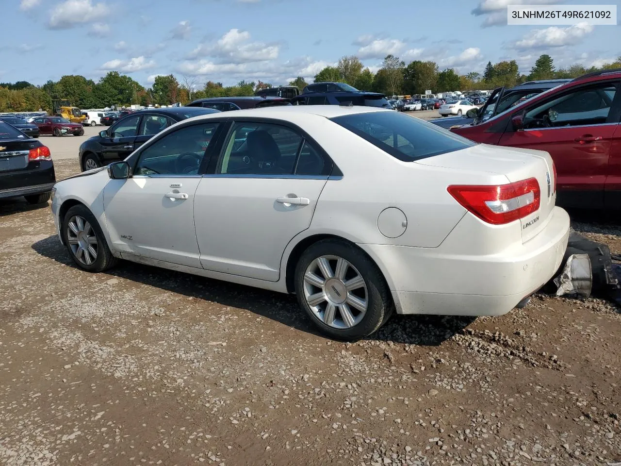 2009 Lincoln Mkz VIN: 3LNHM26T49R621092 Lot: 74934074