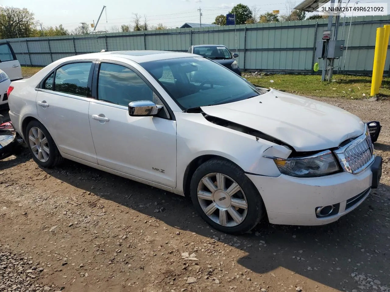 2009 Lincoln Mkz VIN: 3LNHM26T49R621092 Lot: 74934074