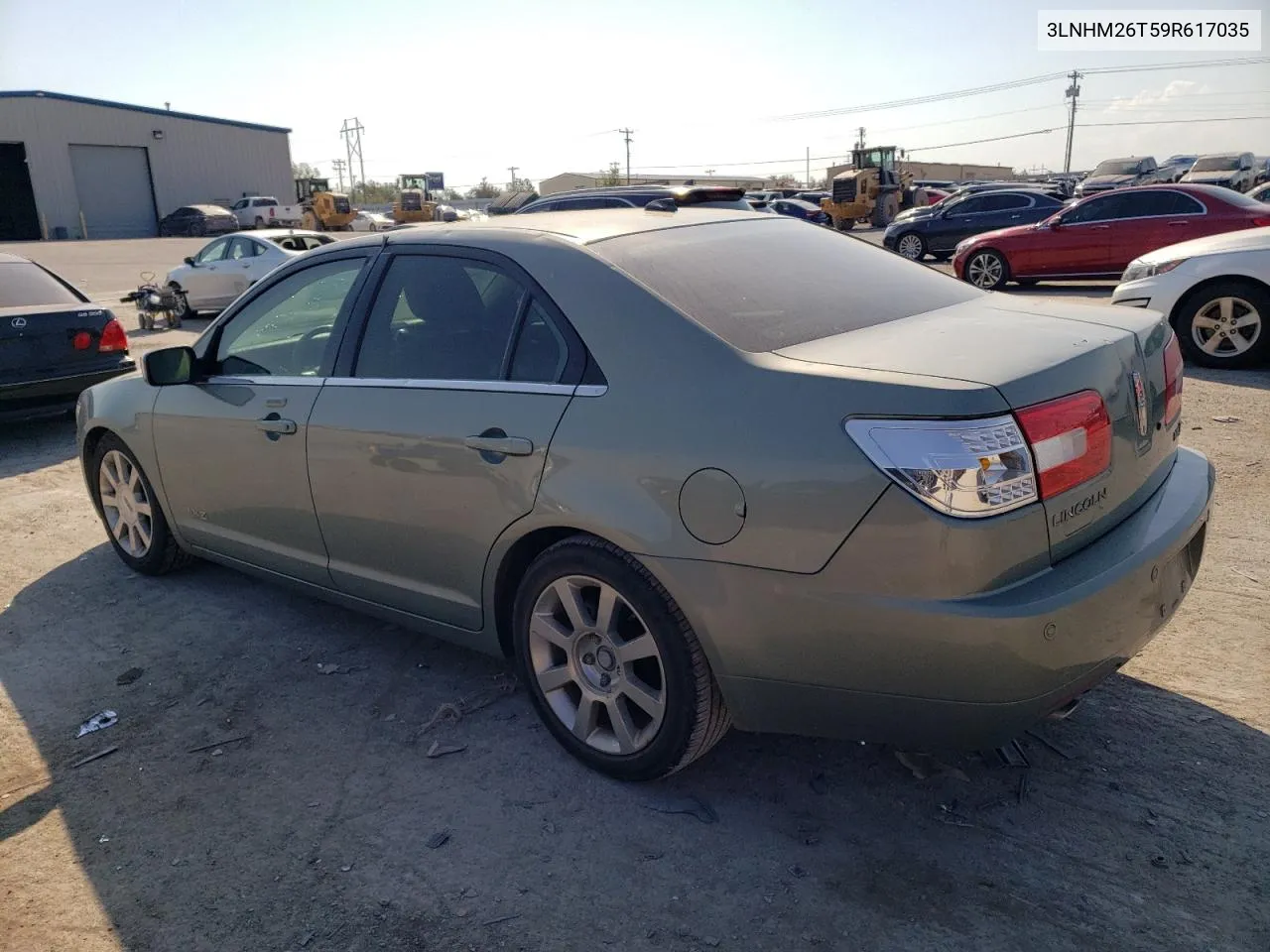 2009 Lincoln Mkz VIN: 3LNHM26T59R617035 Lot: 74940874