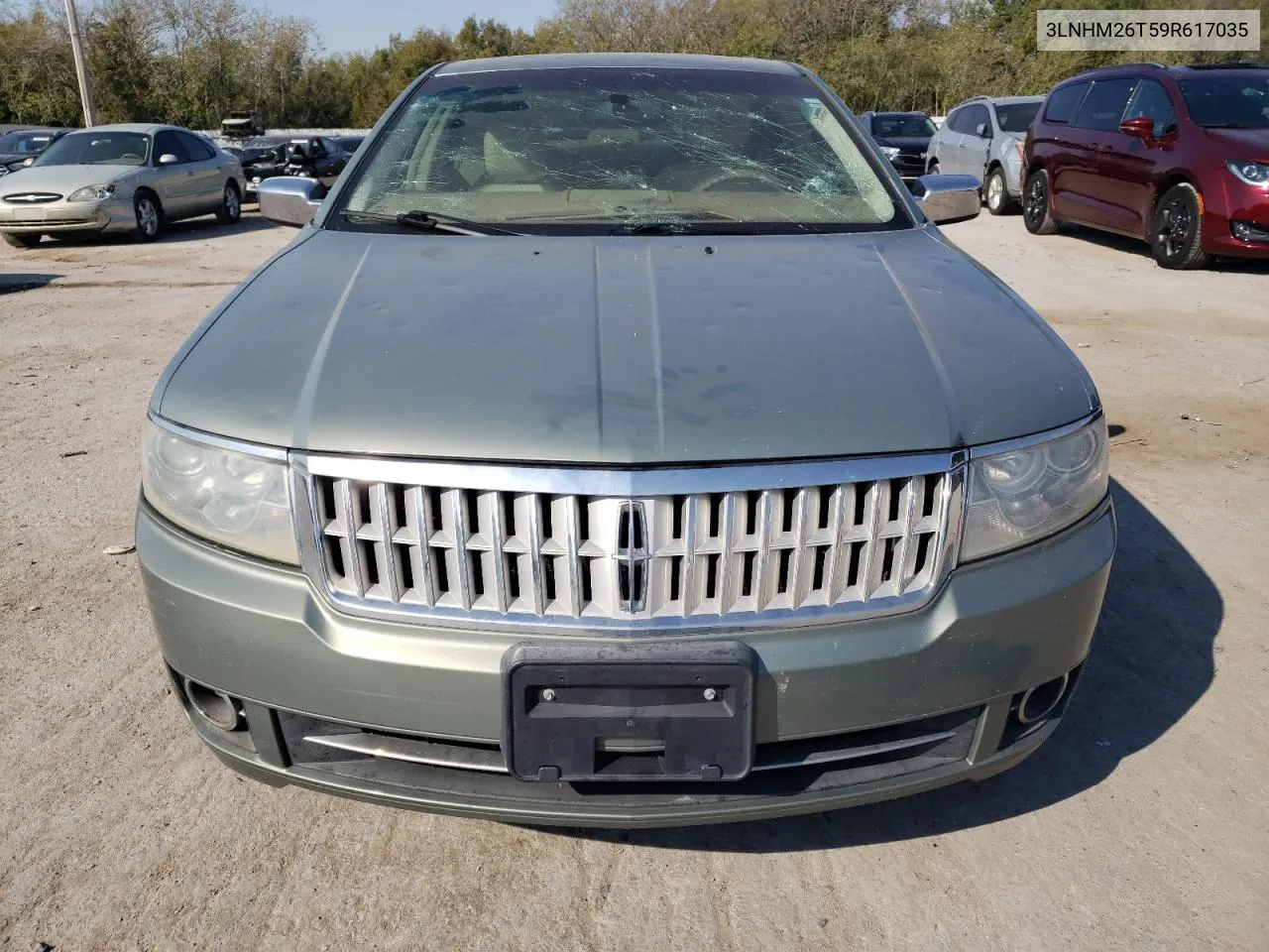 2009 Lincoln Mkz VIN: 3LNHM26T59R617035 Lot: 74940874