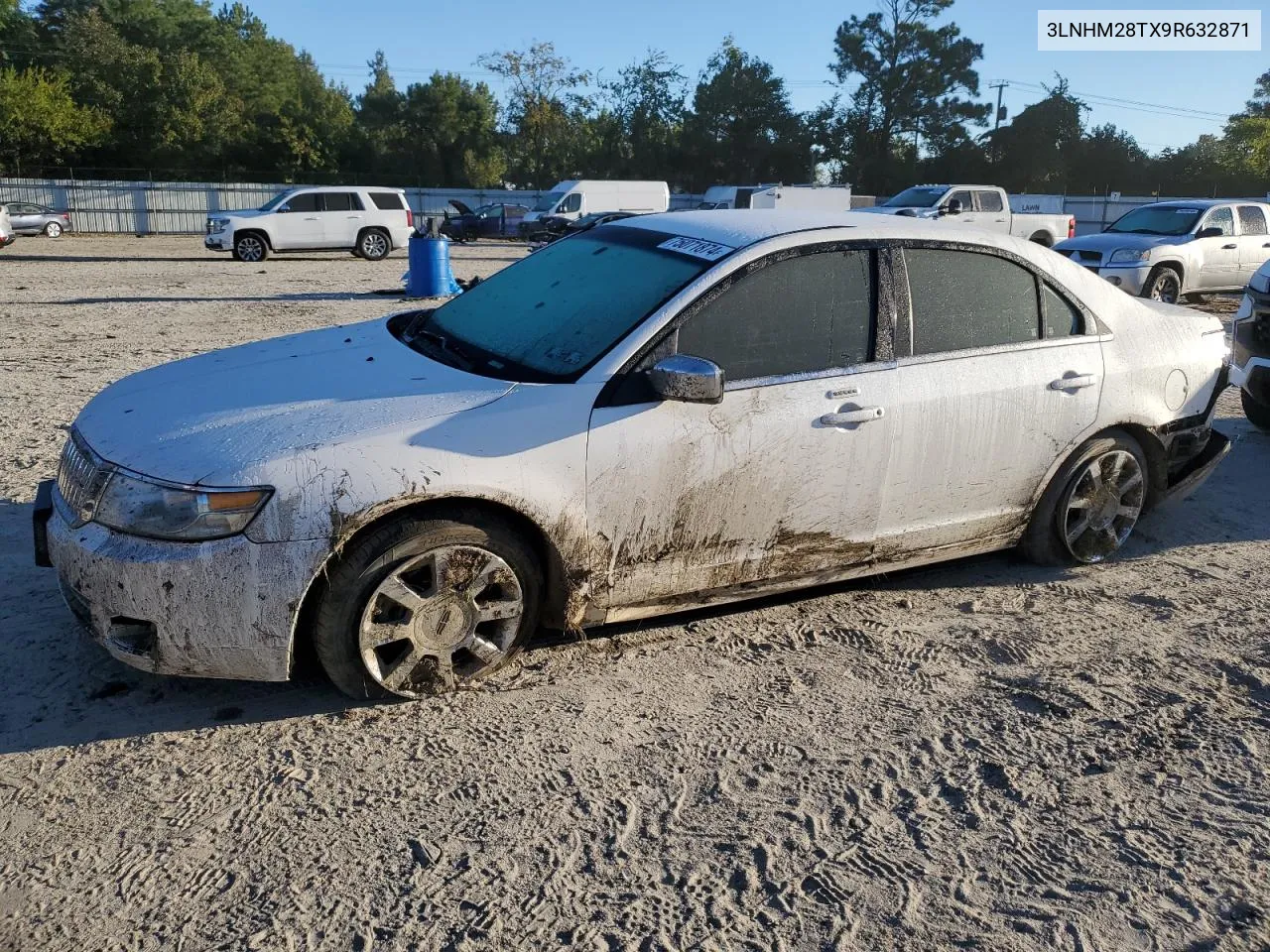 2009 Lincoln Mkz VIN: 3LNHM28TX9R632871 Lot: 75071874