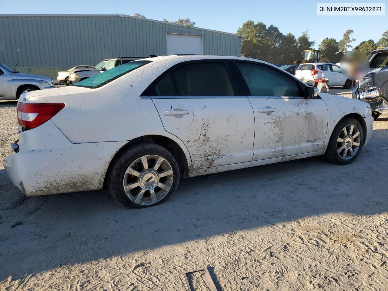 2009 Lincoln Mkz VIN: 3LNHM28TX9R632871 Lot: 75071874