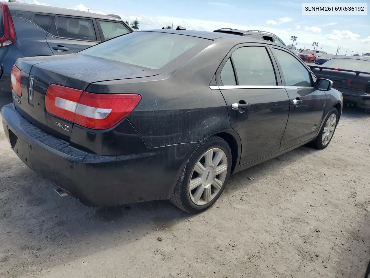 2009 Lincoln Mkz VIN: 3LNHM26T69R636192 Lot: 75409654